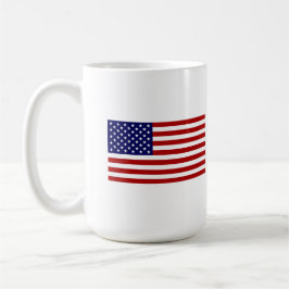 Taza De Café La bandera estadounidense