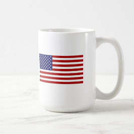 Taza De Café La bandera estadounidense
