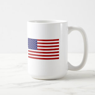 Taza De Café La bandera estadounidense