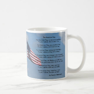 Taza De Café La bandera estadounidense