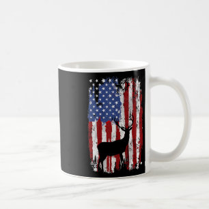 Taza De Café La Bandera Estadounidense Caza Cervantes En Bander