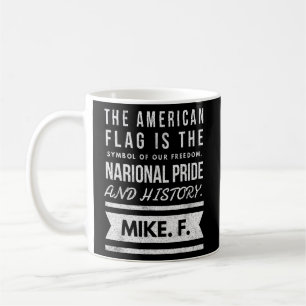 Taza De Café La bandera estadounidense es el símbolo de nuestra