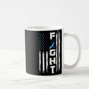 Taza De Café La bandera estadounidense patriótica amenaza de pr
