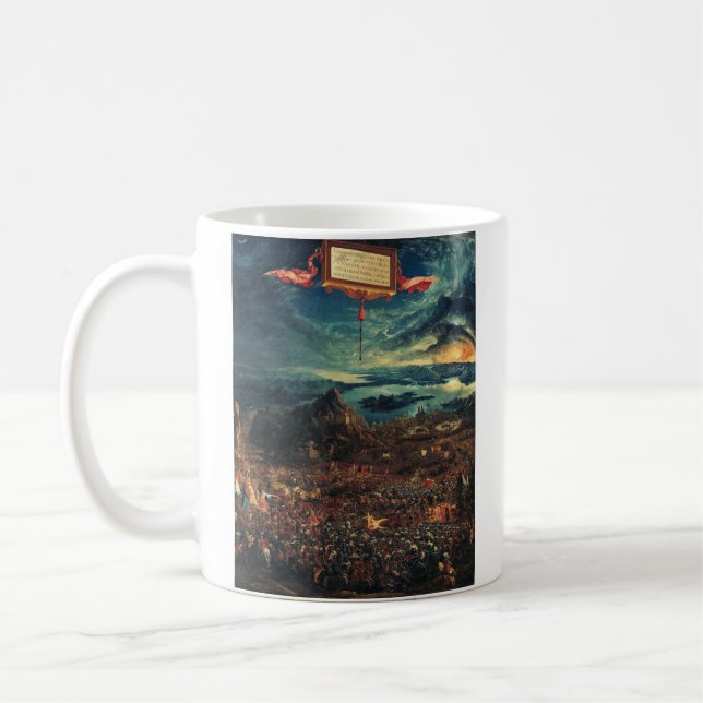 Taza De Café La batalla de Alejandro en Issus (Izquierda)
