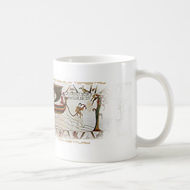 Taza De Café La Bayeux Tapestry-11th Century-34 (Derecha)