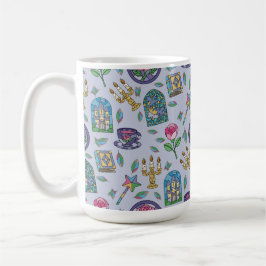 Taza De Café La Bella y la Bestia Chica del Libro Café