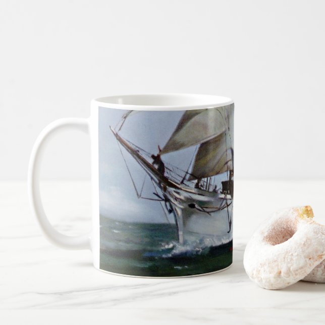 Taza De Café La Belle Poule (Con donut)