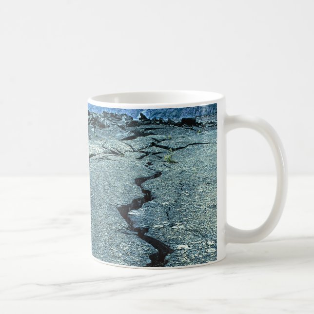 Taza De Café La belleza del arte de la naturaleza de Tearing Ea (Derecha)