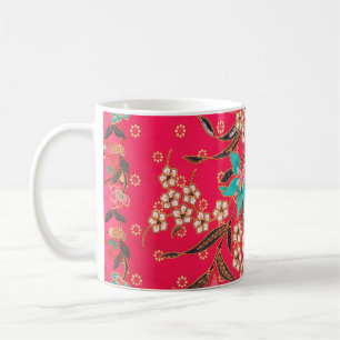 Taza De Café La belleza del arte, el Bati malasio e indonesio