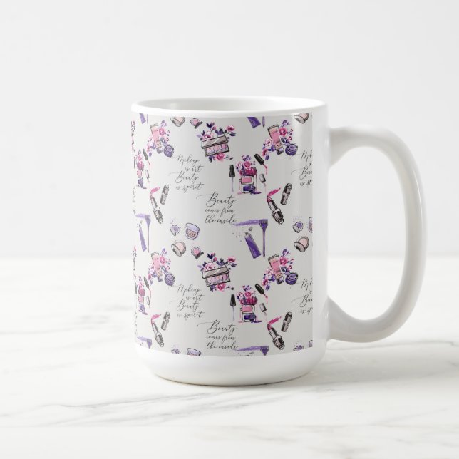 Taza De Café La belleza viene del modelo interior (Derecha)