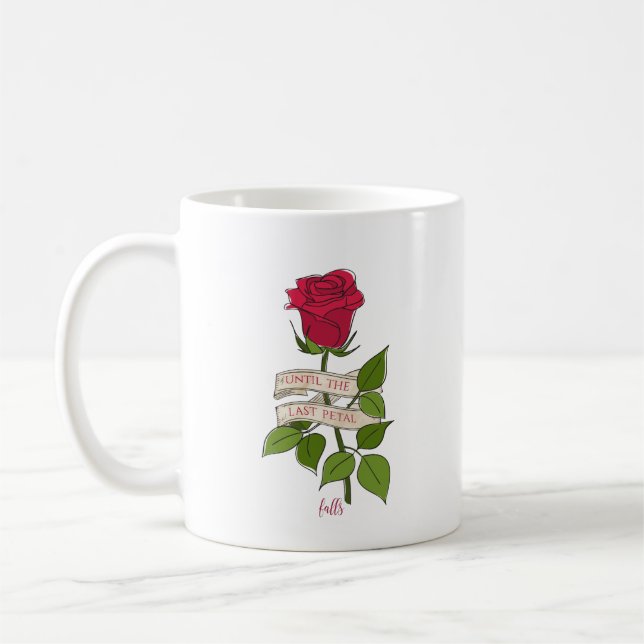 Taza De Café La belleza y la bestia - Hasta que el último pétal (Izquierda)