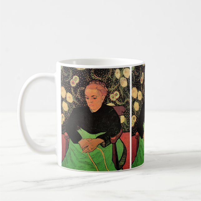 Taza De Café La Berceuse (Augustine Roulin) por Vincent van Gog (Izquierda)