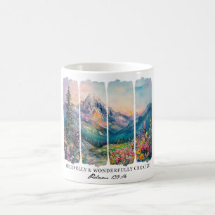 Taza De Café La Biblia Cristiana inspiradora Verse Fearmendamen