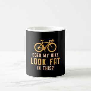 Taza De Café La Bicicleta Grasa Me Parece Graciosa En Esta Bici