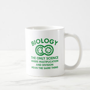 Taza De Café La Biología Está En Mis Genes