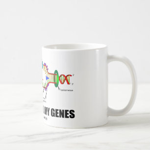 Taza De Café La biología está en mis genes (la réplica de la