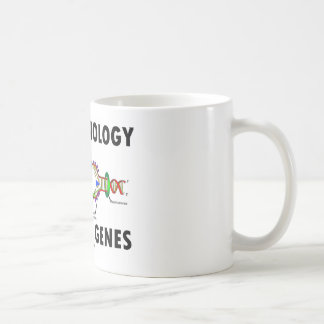 Taza De Café La biotecnología está en mis genes (la réplica de