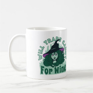 Taza De Café La Bruja Comerciará Vándalos Por Vino Gracioso