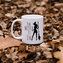 Taza De Café La bruja está en Halloween