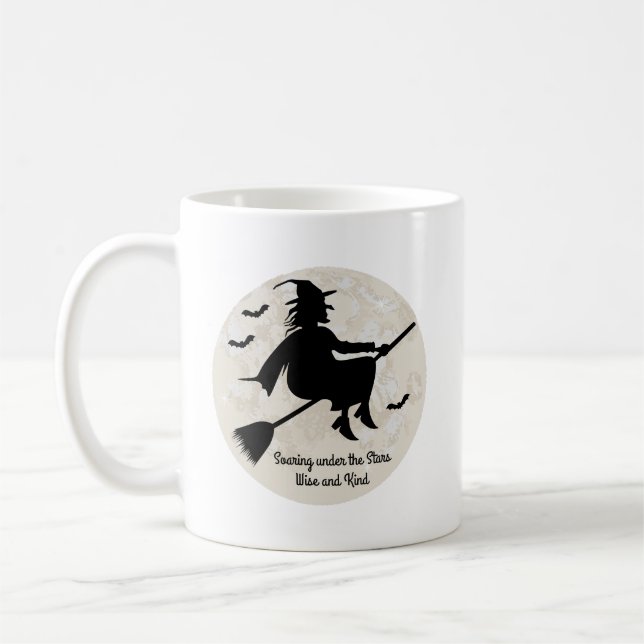 Taza De Café la bruja se desmorona bajo las estrellas (Izquierda)