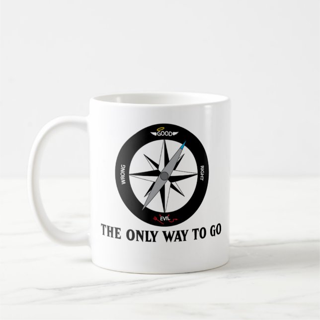 Taza De Café La brújula moral (Izquierda)