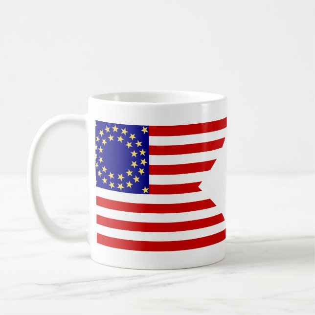 Taza De Café La caballería de Estados Unidos séptimos lucha la (Izquierda)