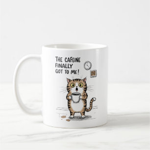 Taza De Café La cafeína finalmente me llegó