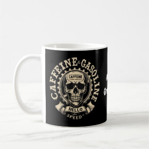 Taza De Café La cafeína y la gasolina dicen hola a la velocidad