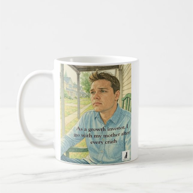 Taza De Café ¿La caída del stock de crecimiento? ¡Bienvenido de (Izquierda)