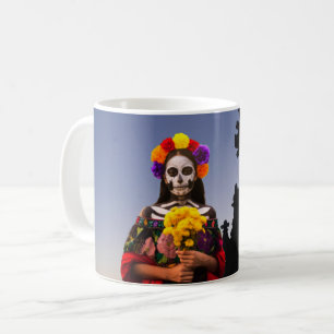 Taza de café La Calavera Catrina