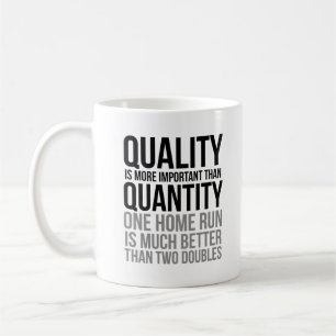 Taza De Café La Calidad Es Más Importante Que La Cantidad