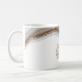 Taza De Café La caligrafía de Alhamdulillah gracias a Alá