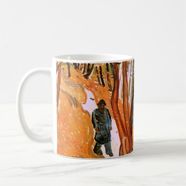 Taza De Café La caminata: Caídas de Vincent van Gogh (Izquierda)