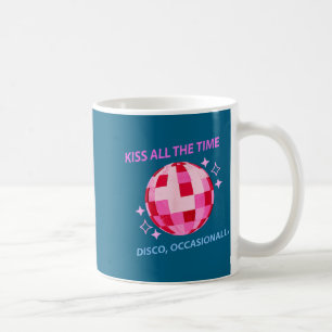 Taza De Café La Camiseta Beso Disco de Todos los Tiempos Ocasio