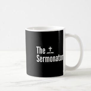 Taza De Café La Camiseta de El Sermoneador Divertido Pastor