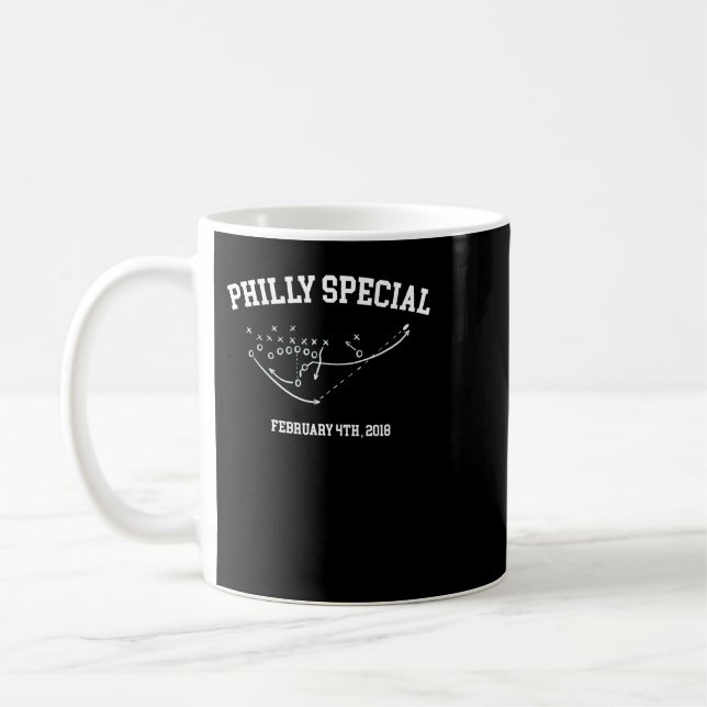 Taza De Café La camiseta especial Philly para hombres y mujeres (Izquierda)