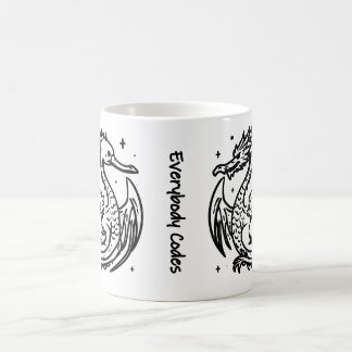 Taza De Café La canción de los pavos y los dragones