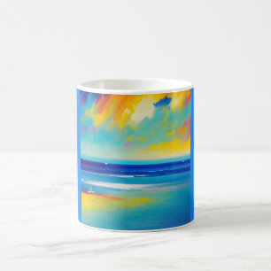 Taza De Café La capa 10 "Atrapada en la arena".