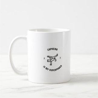 Taza De Café La Capoeira es mi superpotencia