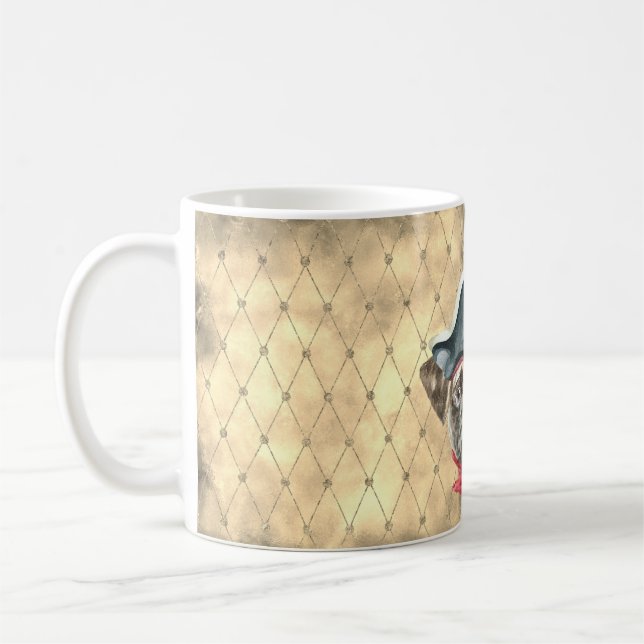 Taza De Café La cara negra de la bruja pirata (Izquierda)