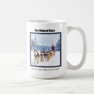 Taza De Café La carrera Iditarod en Alaska