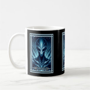 Taza De Café La carta de Alien Tarot