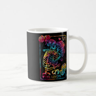 Taza De Café La carta de tarot de los amantes gótico oculto bes