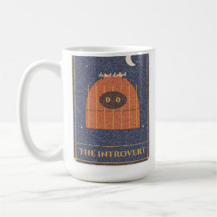 Taza De Café La Carta de Tarot del Introvertido