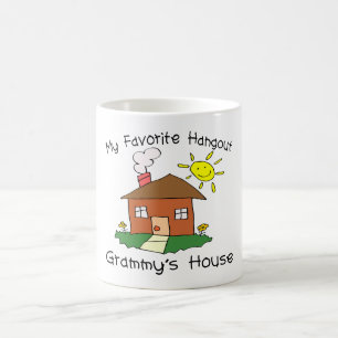 Taza De Café La casa de Grammy preferido de la lugar