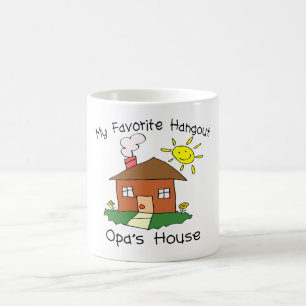 Taza De Café La casa de Opa preferido de la lugar frecuentada