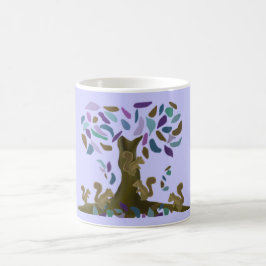 Taza De Café La casa del árbol de la ardilla