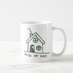 Taza De Café la casa del hámster corrigió la desorientación,