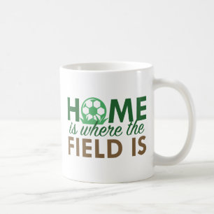 Taza De Café La Casa Es Donde Está El Campo