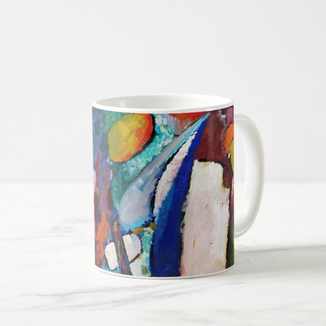 Taza De Café La cascada, Wassily Kandinsky (Anverso derecho)